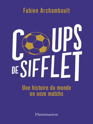 cover image of Coups de sifflet